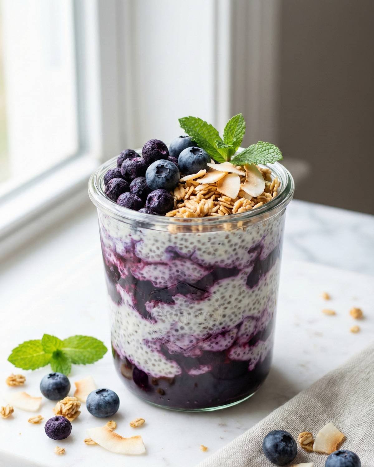 Blueberry Chia Pudding