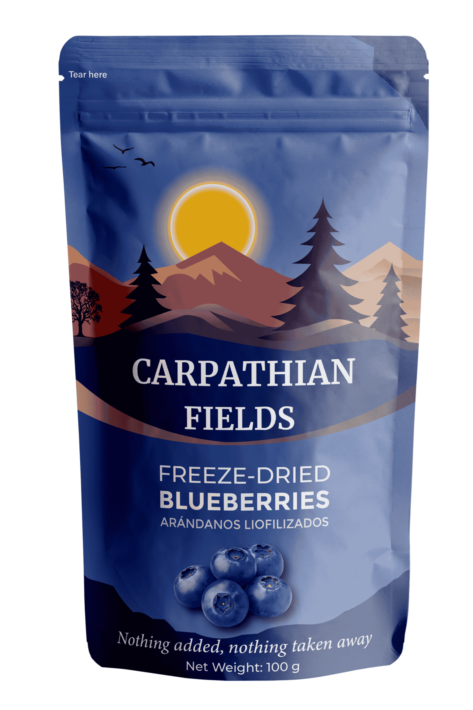 Freeze-Dried Whole Blueberries