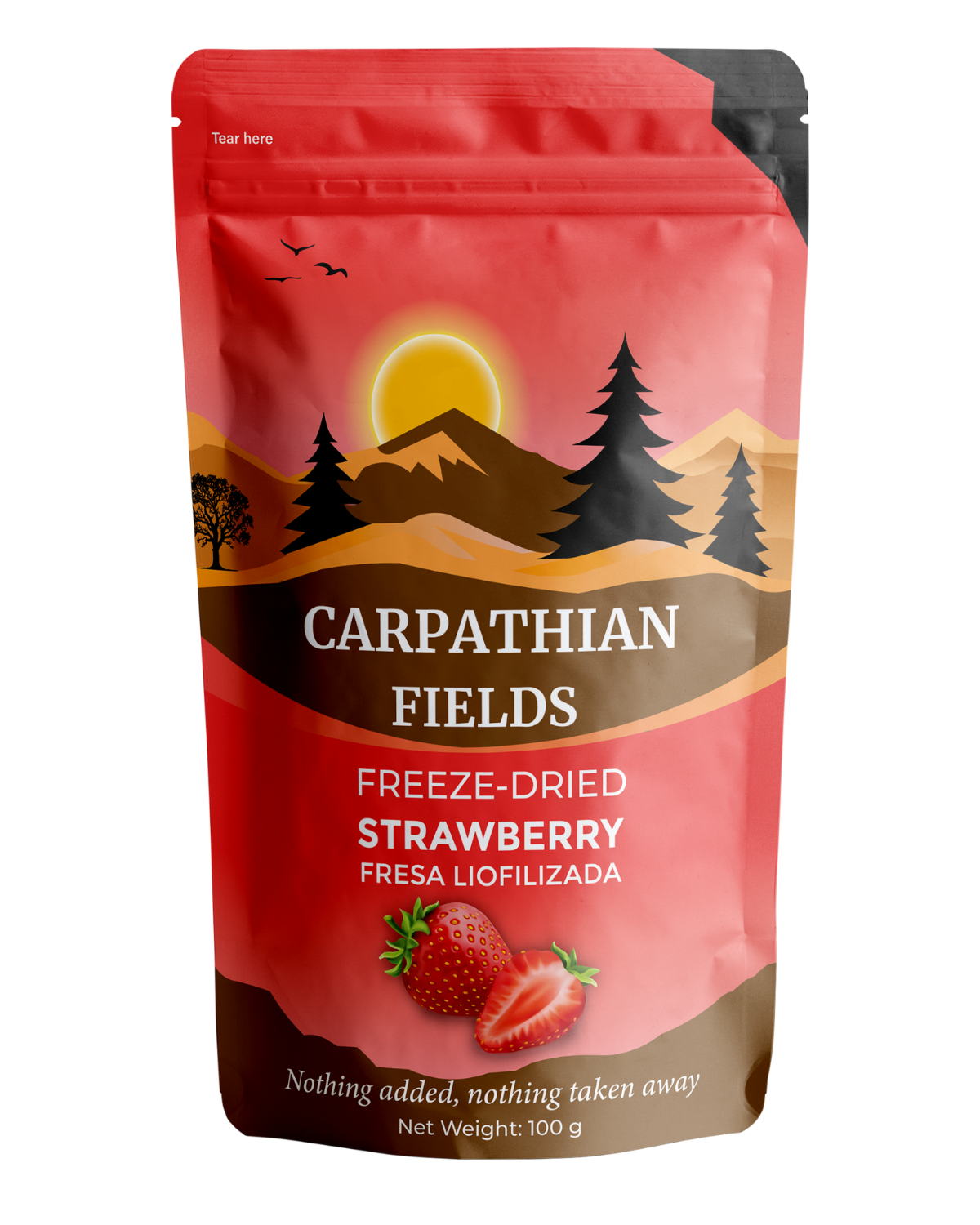 Freeze-Dried Strawberry Pieces