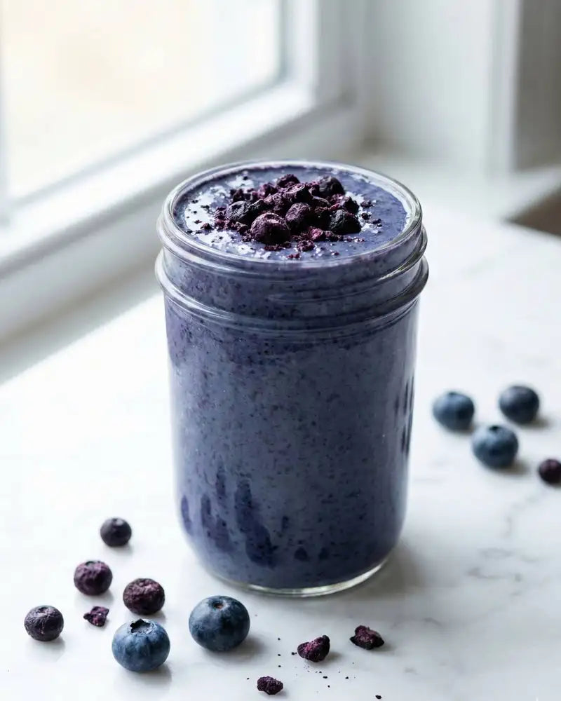 Wild Blueberry Almond Smoothie Recipe