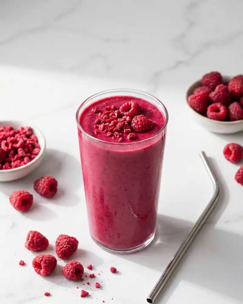 Creamy Raspberry Chia Smoothie Recipe