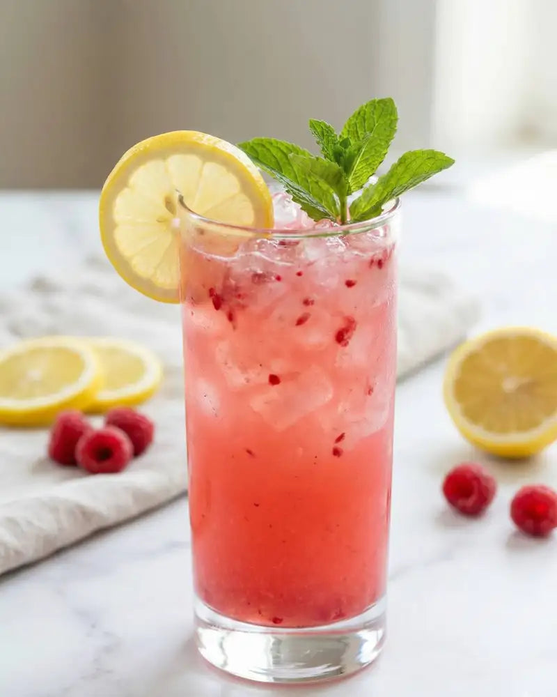 Refreshing Homemade Raspberry Lemonade Recipe