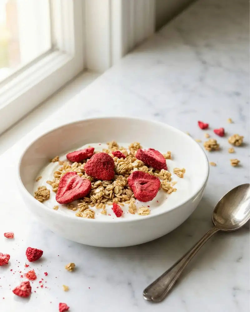 Strawberry Yogurt & Granola Bowl Recipe