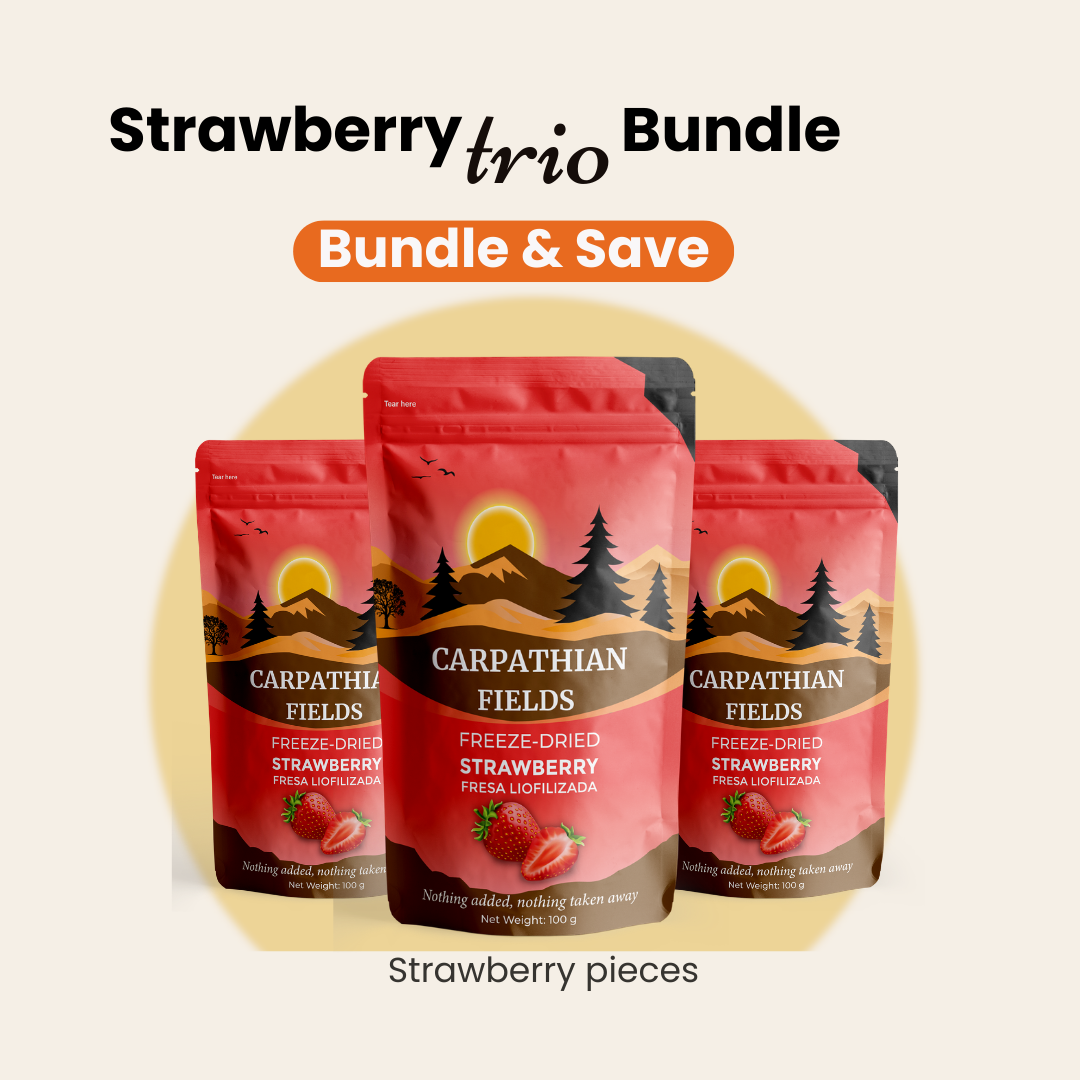 Strawberry Trio Pieces Bundle