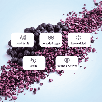 Freeze-Dried Whole Blueberries