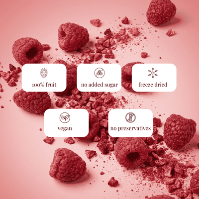 Freeze-Dried Raspberry Crumbs