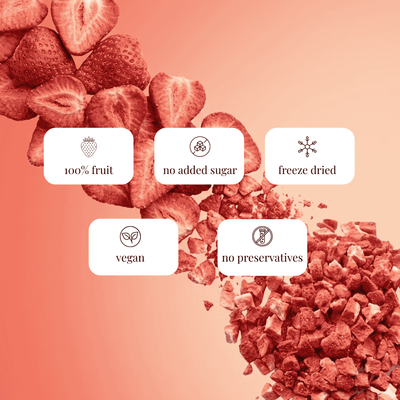 Freeze-Dried Strawberry Pieces