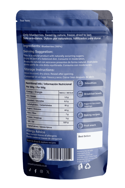 Freeze-Dried Whole Blueberries
