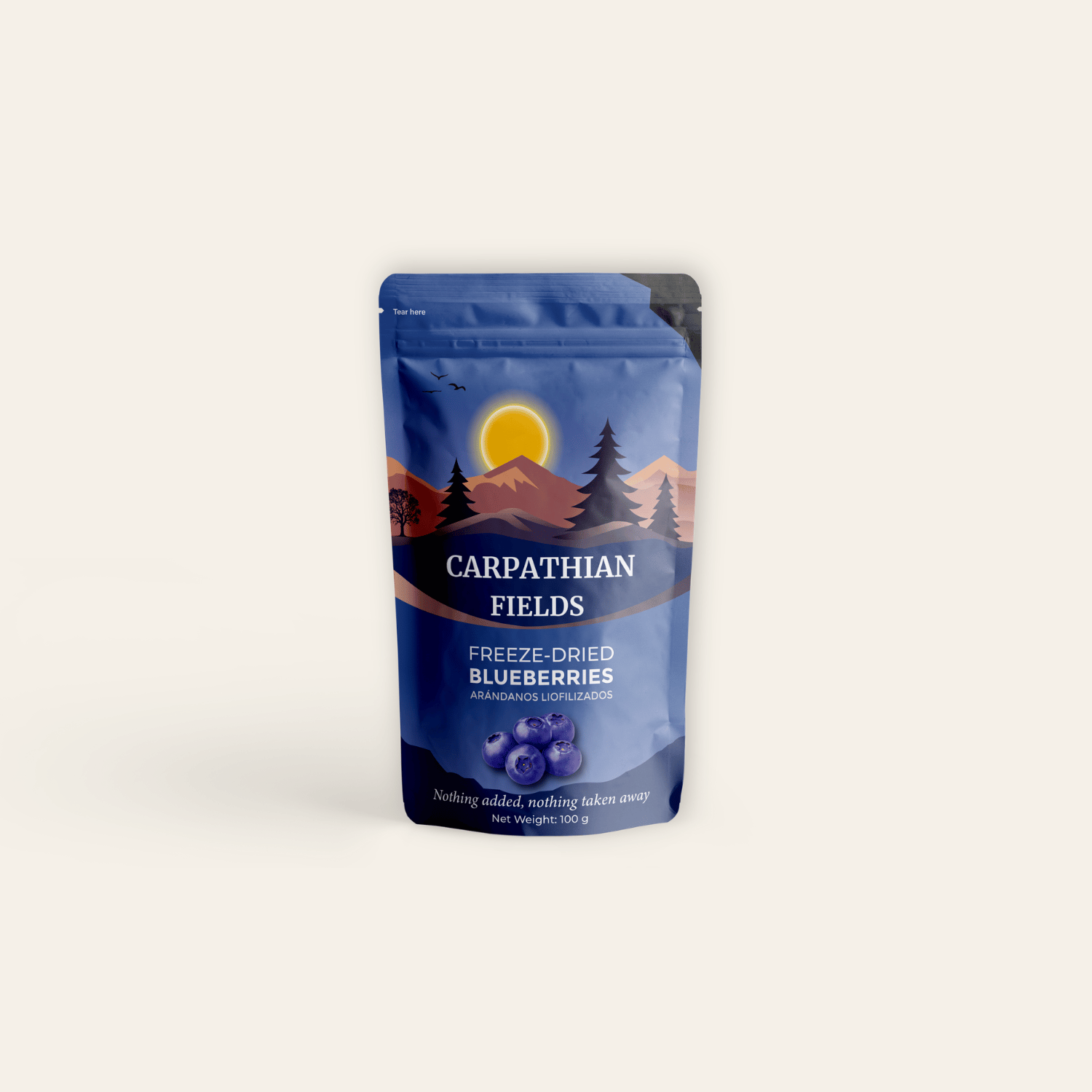 Freeze-Dried Whole Blueberries